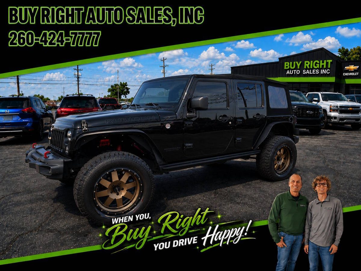 2016 Jeep Wrangler Unlimited Rubicon Hard Rock – BUY #1192